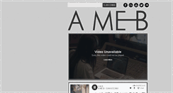 Desktop Screenshot of amebofficial.com